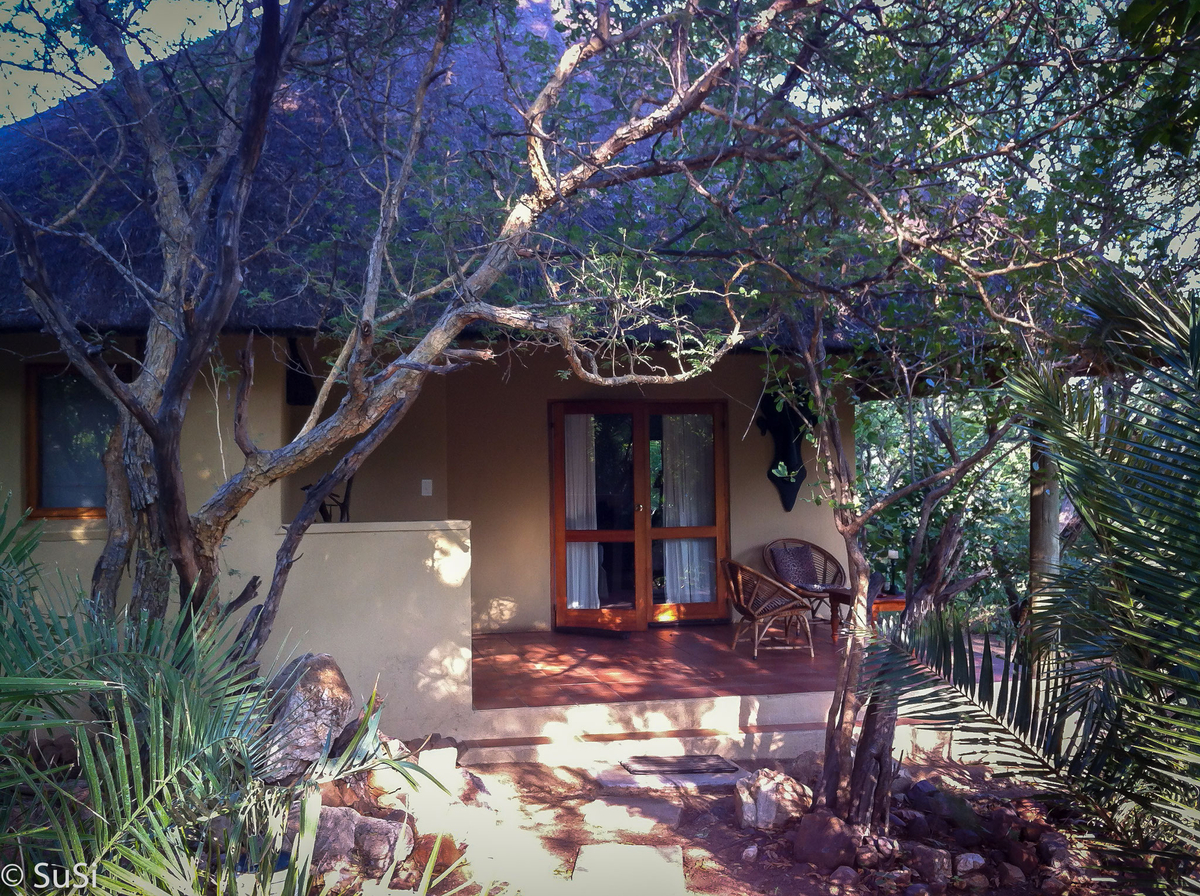 Unser Haus in der Masodini Lodge